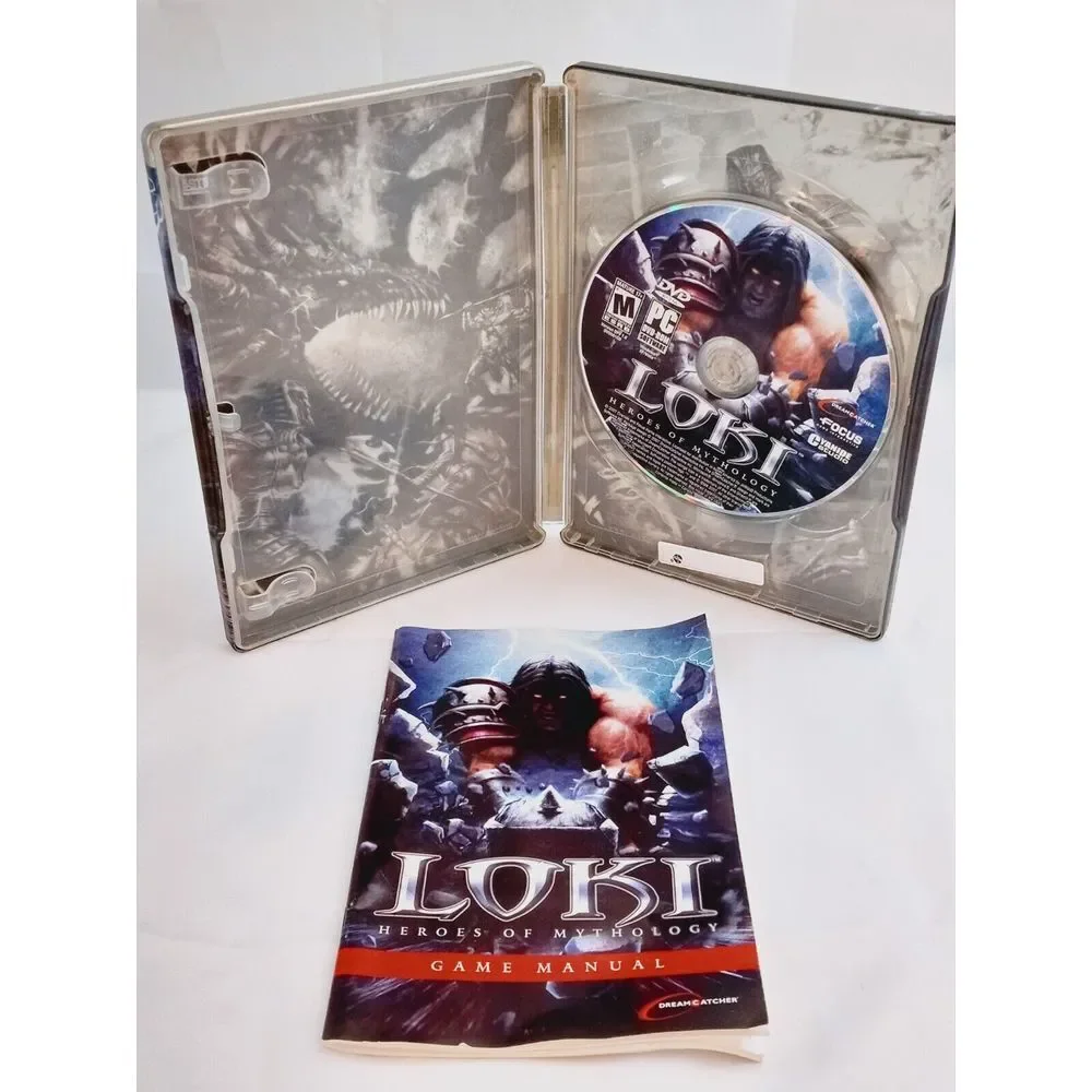 PC - Windows‎ Loki: Heroes of Mythology SteelBook & Manual 🗡️🕹️